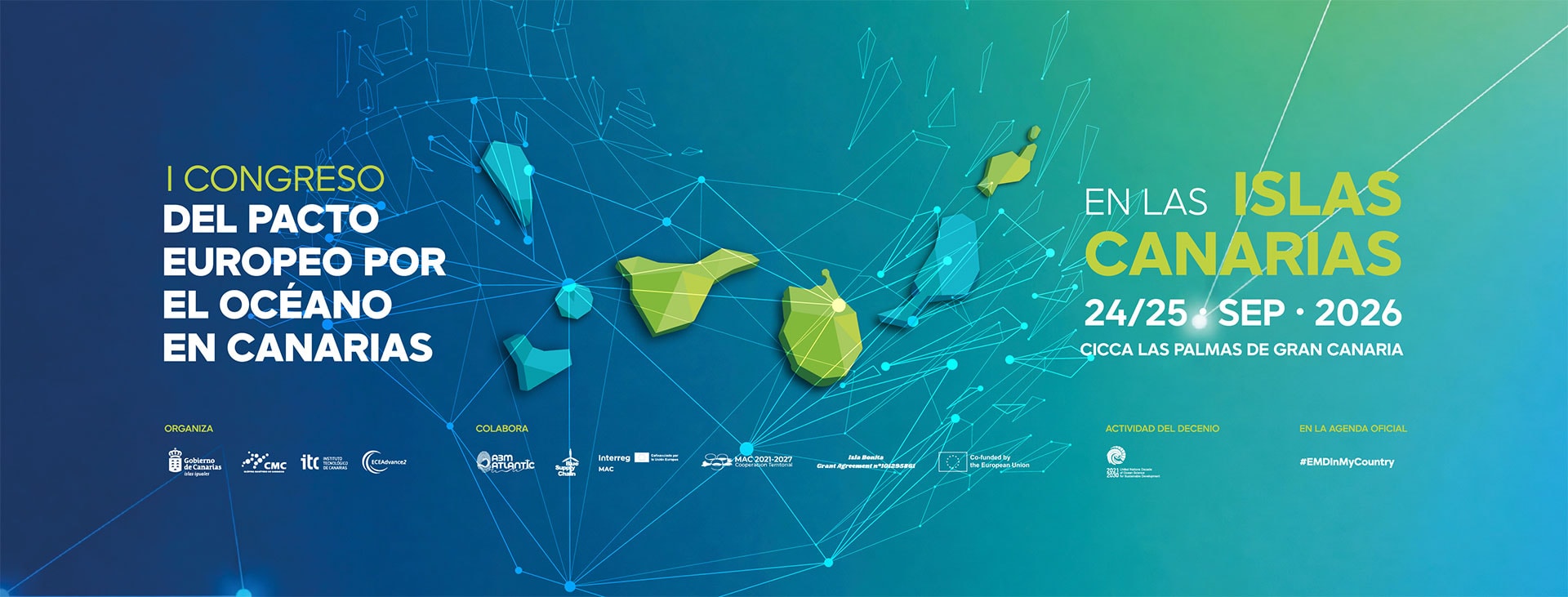Congreso del Pacto Europeo por el Océano en Canarias